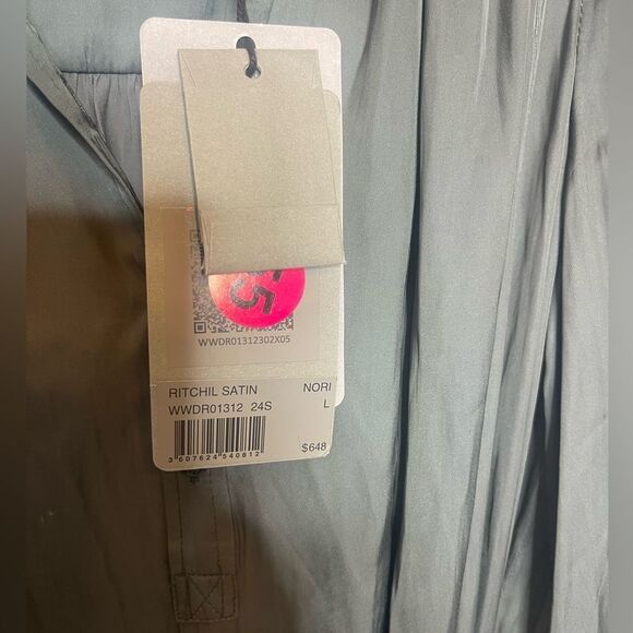 $648 ZADIG & VOLTAIRE Ritchil Satin Dress NWT - Picture 7 of 11